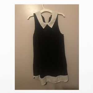 Formal Black and White Dress